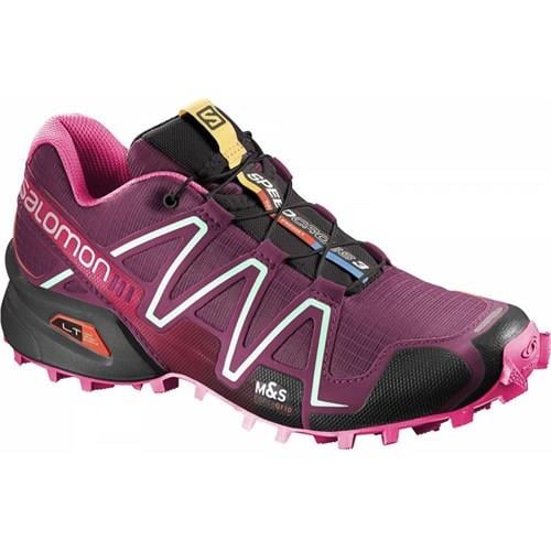 Salomon 378337 Speedcross 3 W Bordo Kadın Outdoor Ayakkabı