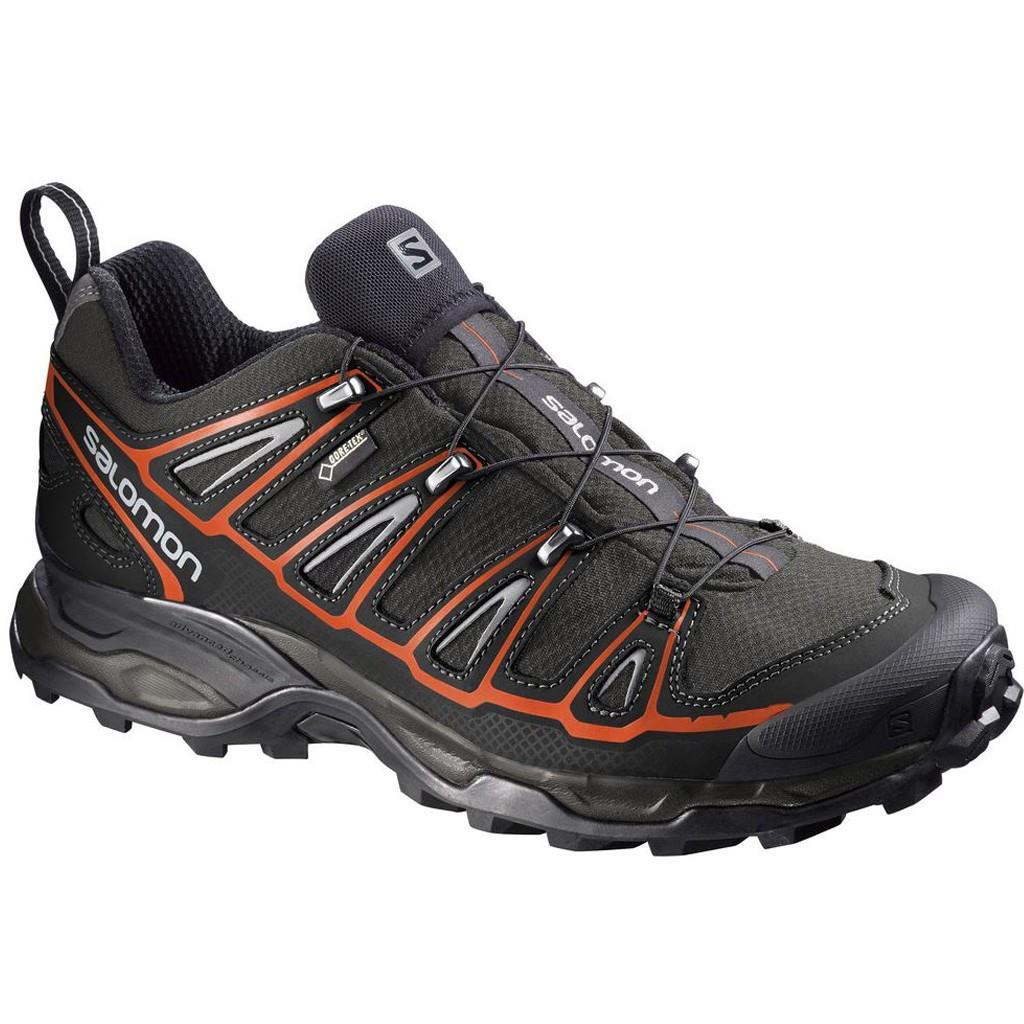 Salomon 381637 X Ultra 2 Gtx Autobahn/Black/Tomato Red Erkek Outdoor Ayakkabı