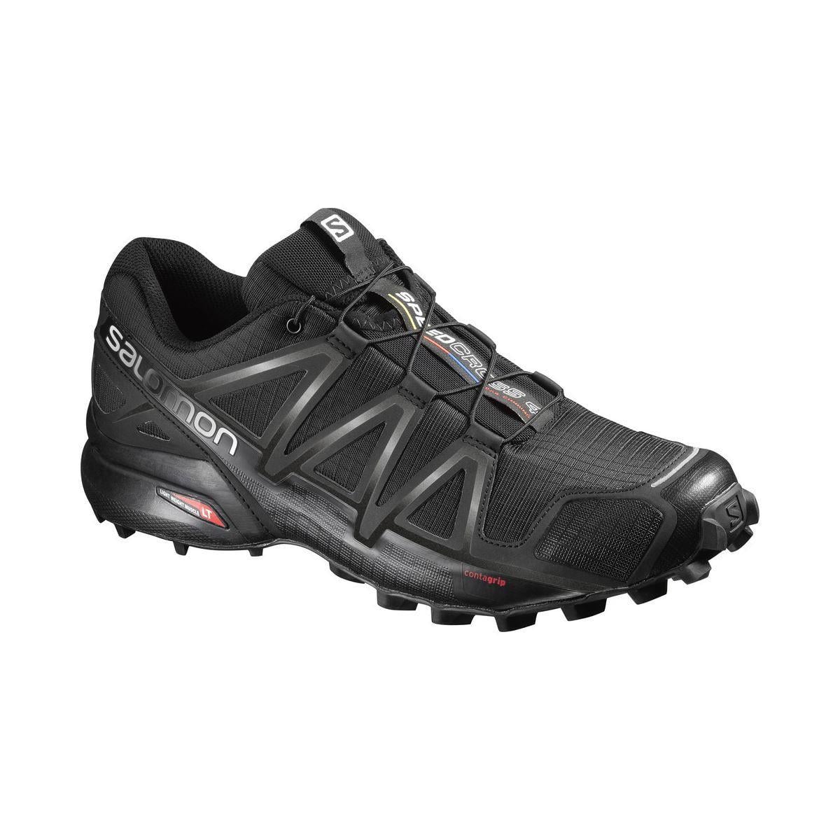 Salomon 383097 SpeedCross 4 W Black/Black/Black Metallic Kadın Outdoor Ayakkabı
