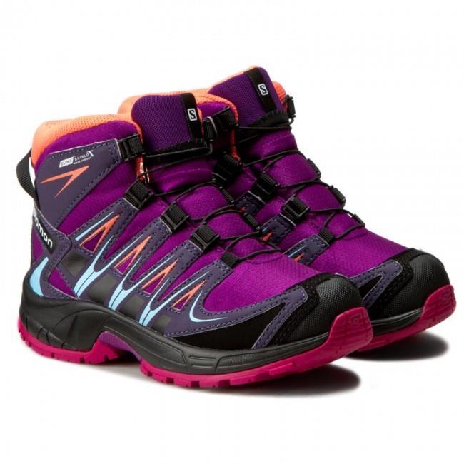 Salomon 390295 Xa Pro 3D Mid Cswp J Passion Purple Kız Çocuk Bot