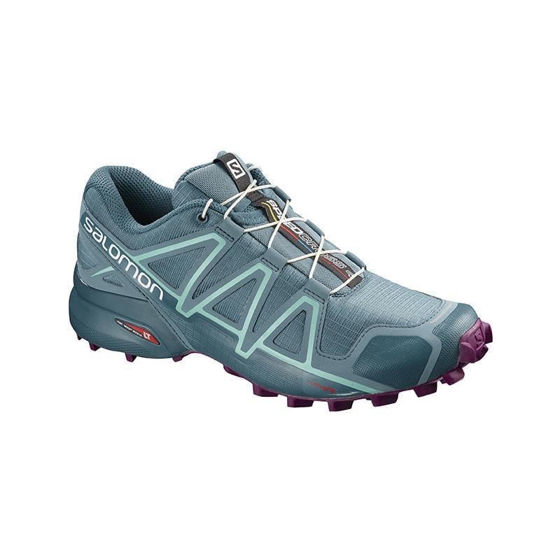 Salomon 406601 Speedcross 4 Bluestone/Mallard Blue/Dark Purple Kadın Outdoor Ayakkabı