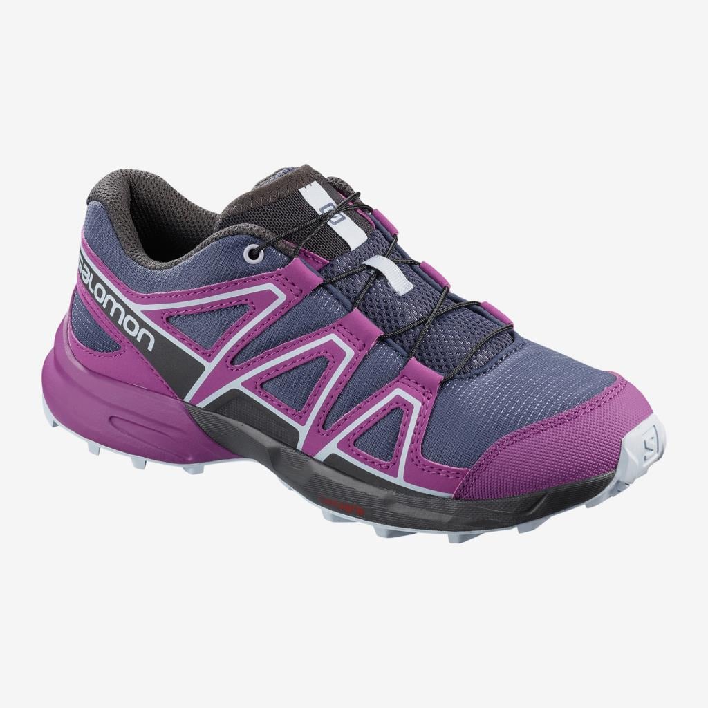 Salomon 407921 Speedcross J Crown Blue/Sparkling Grape Phantom Kadın Outdoor Ayakkabı