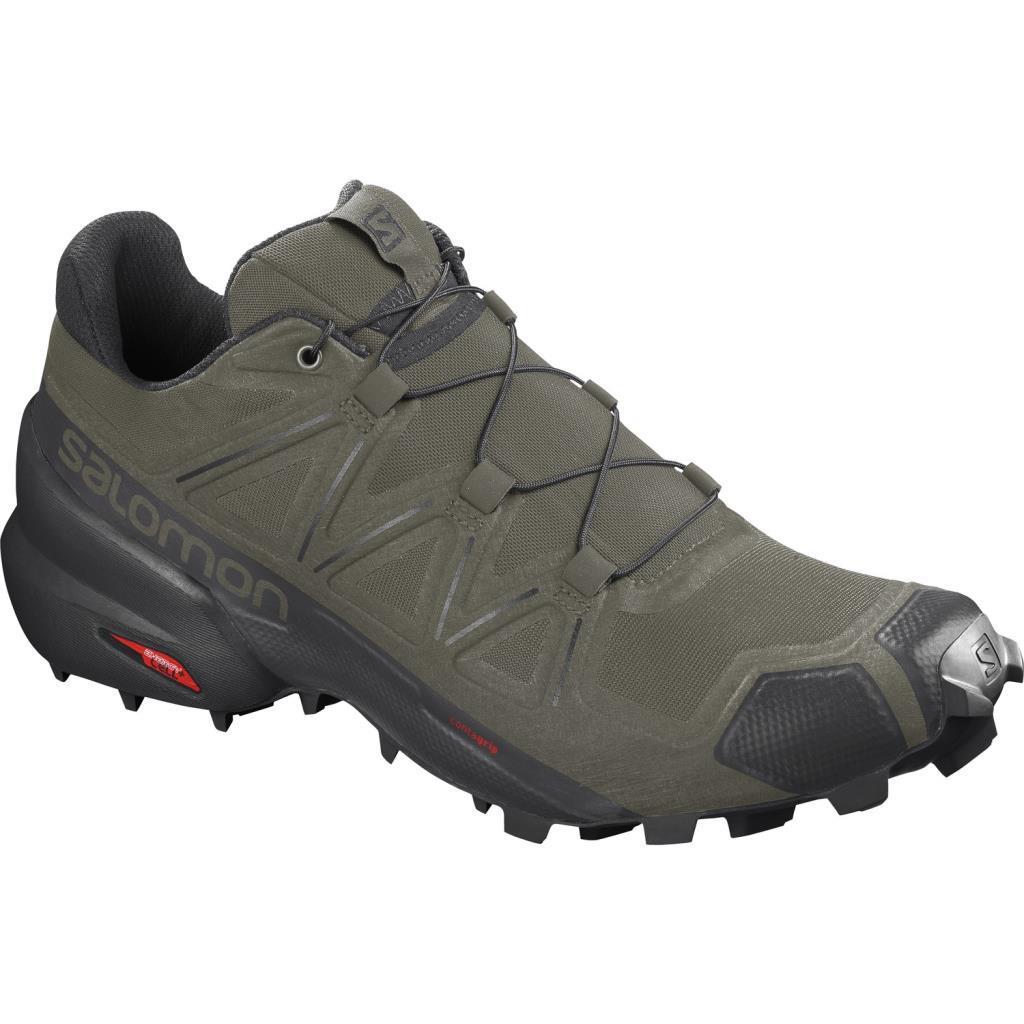 Salomon 409681 Speedcross 5 Grape Leaf/Black/Phantom Haki Erkek Outdoor Ayakkabı
