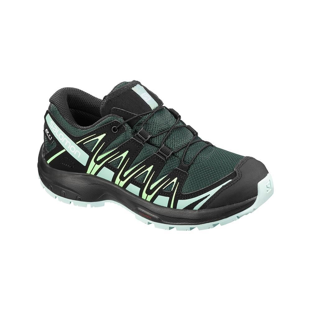 Salomon 409736 XA PRO 3D CSWP J Green Gables Icy Mom/ Patina Green Çocuk Spor Ayakkabı