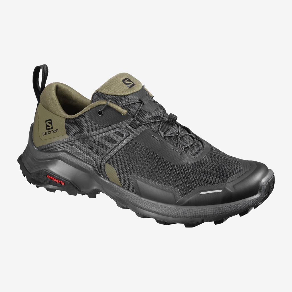 Salomon 410412 X Raise Black/Grape Leaf/Phantom Erkek Outdoor Ayakkabı