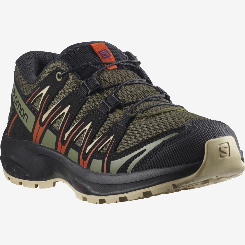 Salomon 412869 XA PRO 3D J Olive Night/Safari/Rooibos Tea Kadın Outdoor Ayakkabı