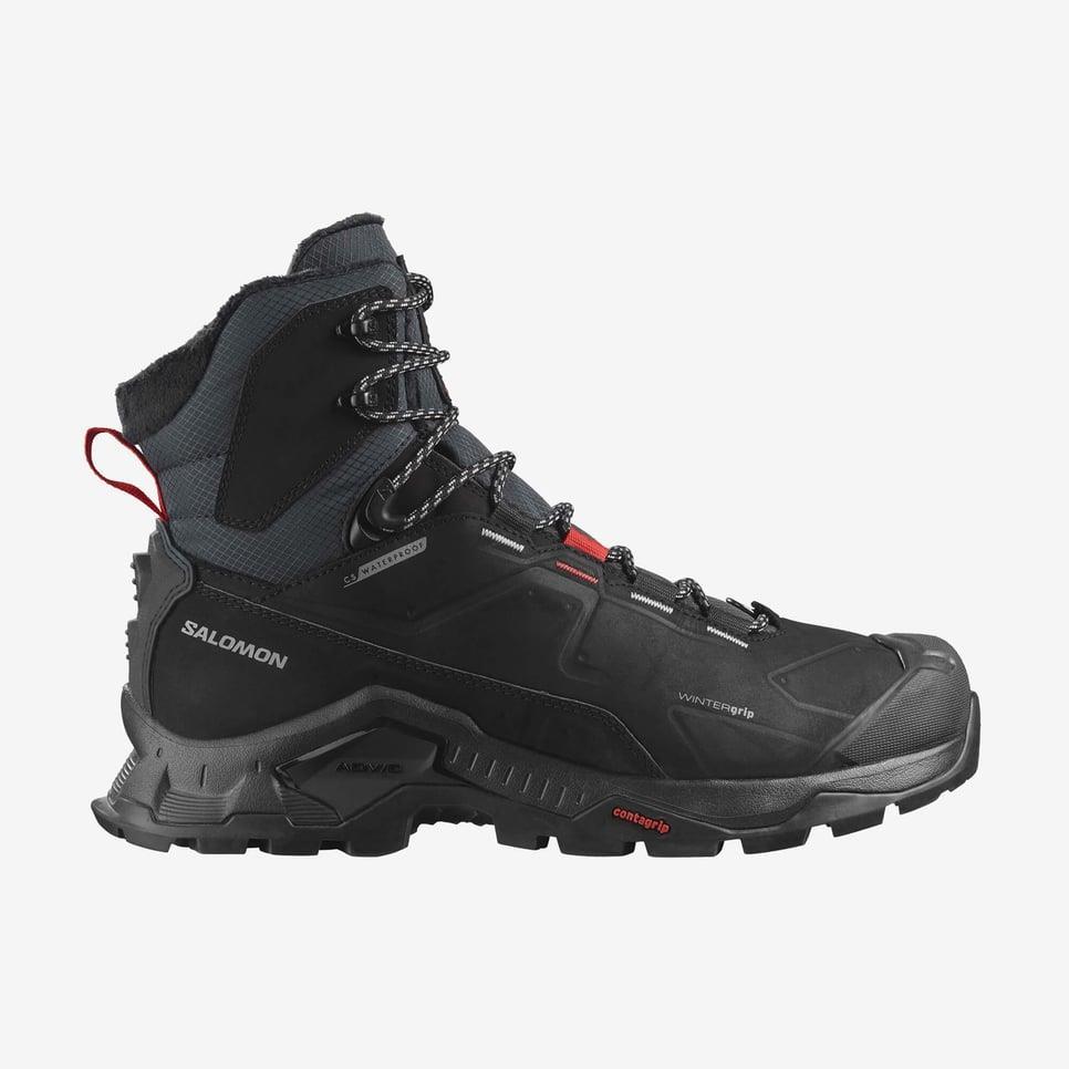 Salomon 413666 Quest Winter TS CSWP Black/Goji Berry/Monument Erkek Outdoor Bot