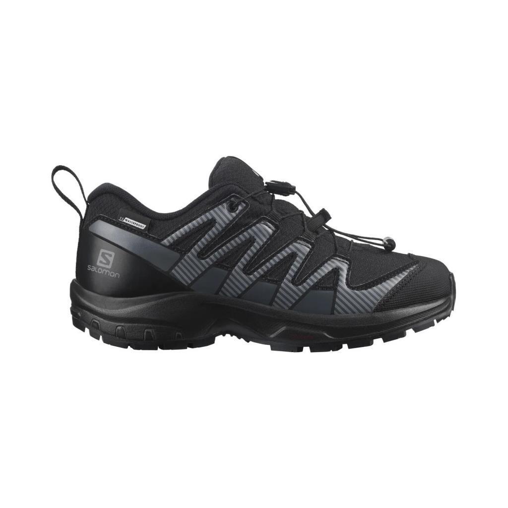 Salomon 414339 Xa Pro V8 CSWP J Black/Black/Ebony Kadın Outdoor Ayakkabı