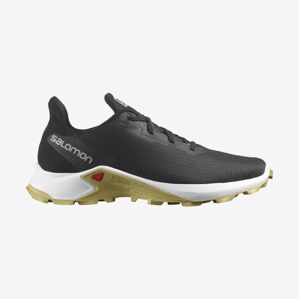 Salomon 415993 26 Alphacross 3 Black/White/Leek Green Erkek Outdoor Ayakkabı