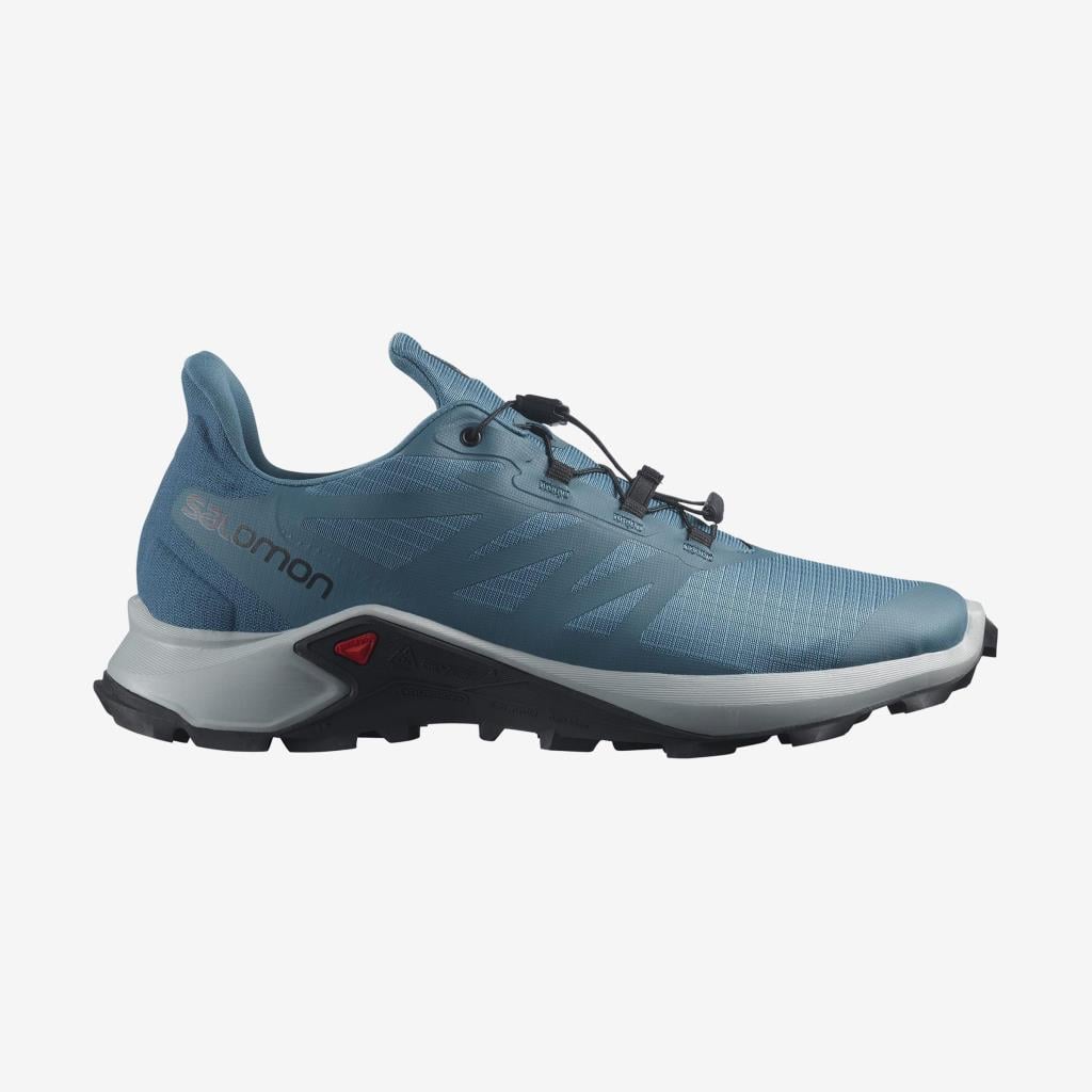 Salomon 416019 Supercross 3 Mailard Blue/Quarry/Black Erkek Outdoor Ayakkabı