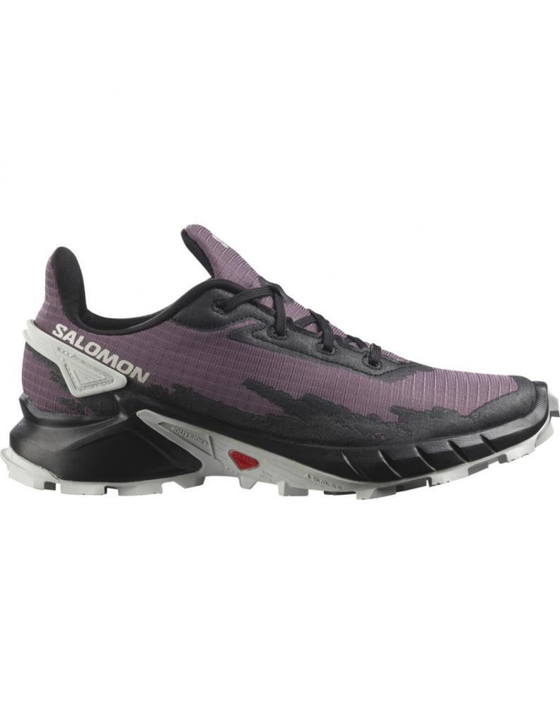 Salomon 417252 Alphacross 4 W Moonscape Black/Lunar Rock Kadın Outdoor Ayakkabı