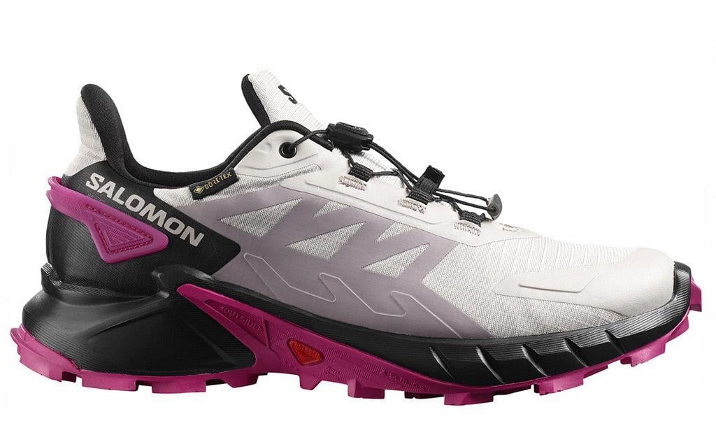 Salomon 417355 Supercross 4 GTX Ashes Of Roses/Black/Very Berry Kadın Outdoor Ayakkabı