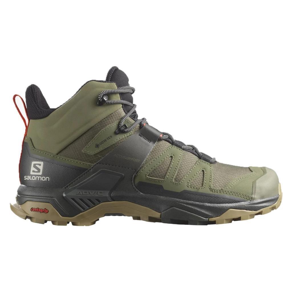 Salomon 417398 X Ultra 4 Mid Gtx Deep Lichen/Green Peat/Kelp Erkek Outdoor Bot
