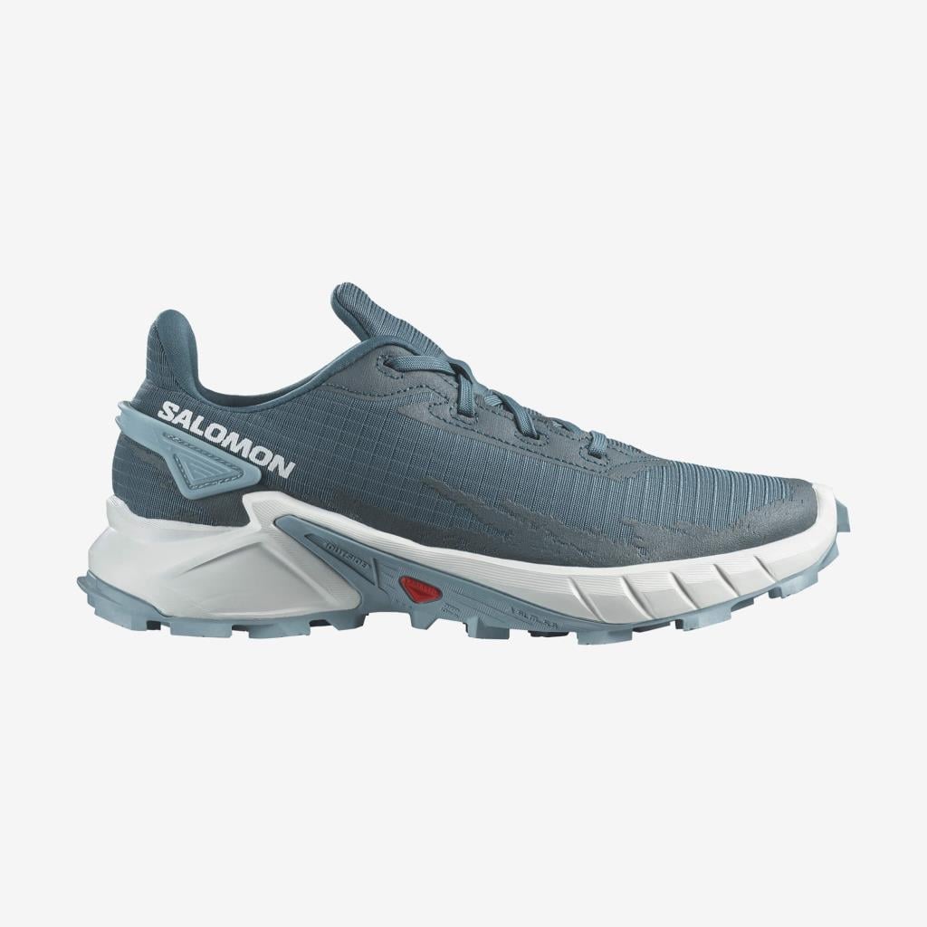 Salomon 471167 Alphacross 4 W Stargazer White Stone Blue Kadın Outdoor Ayakkabı