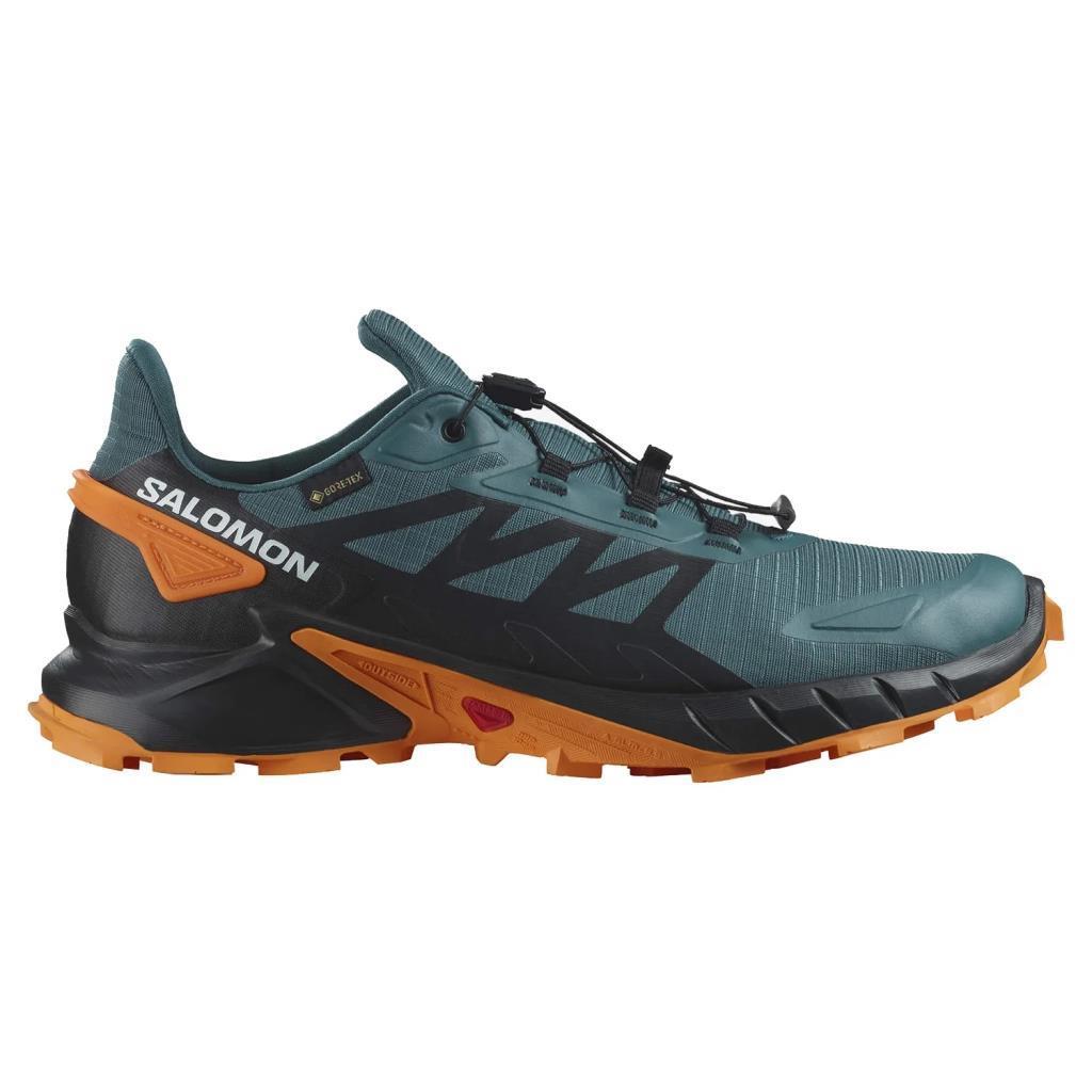 Salomon 471198 Supercross 4 GTX Stargazer/Black/Turmenic Erkek Outdoor Ayakkabı