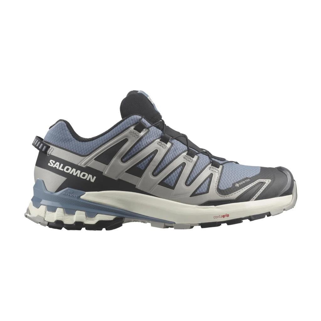 Salomon 472706 Xa Pro 3D V9 GTX Flint Stone/Black/Ghost Gray Erkek Outdoor Ayakkabı