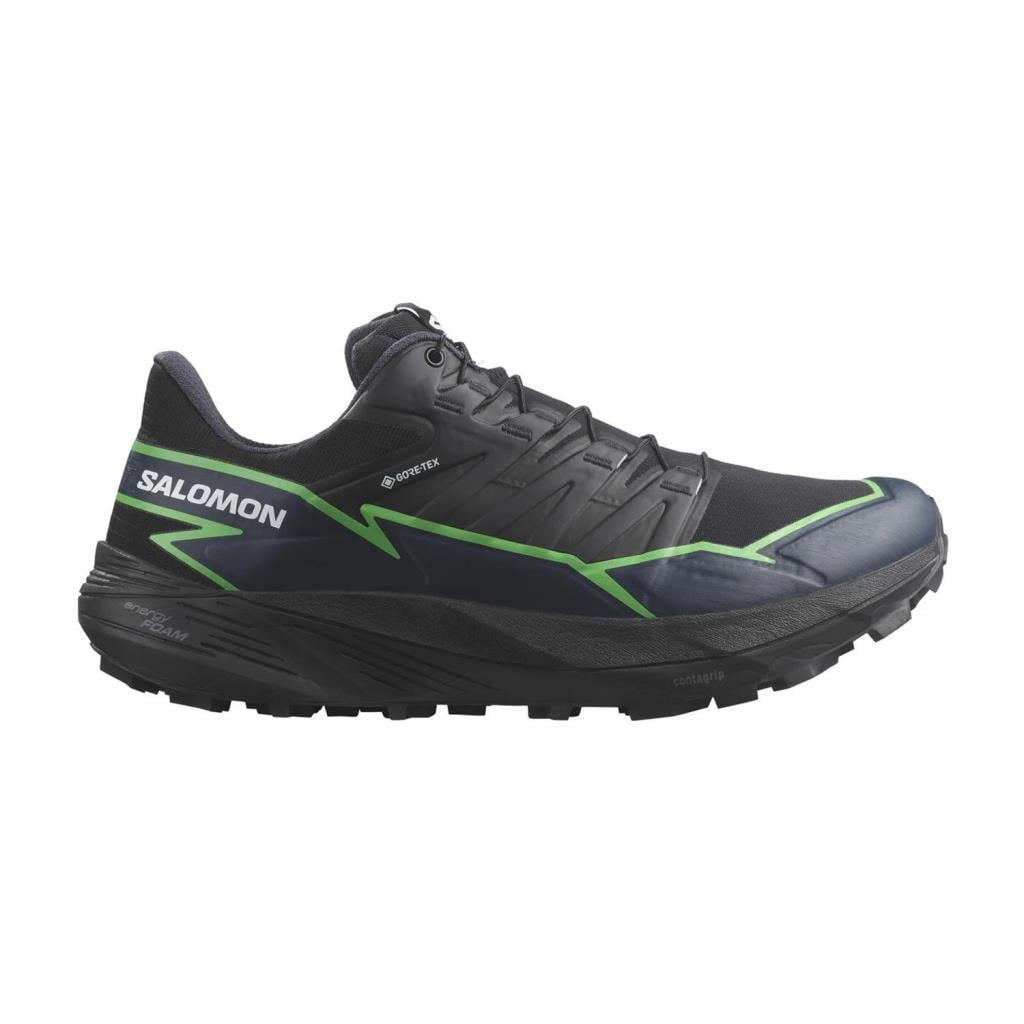 Salomon 472790 Thundercross GTX Black/Green Gecko/Black Erkek Outdoor Ayakkabı