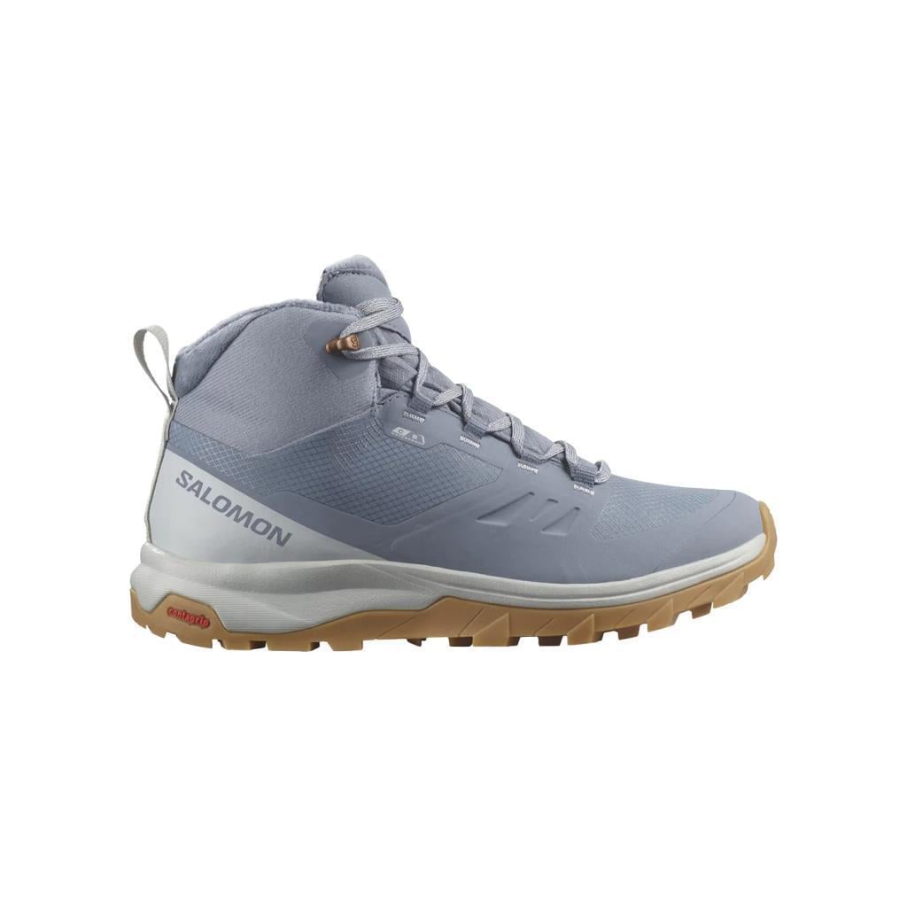 Salomon 472899 OUTsnap CSWP W Flint Stone/Pearl Blue/Gum Kadın Outdoor Bot
