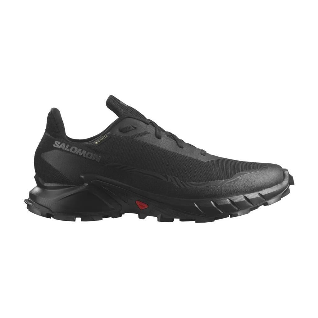 Salomon 473075 Alphacross 5 GTX Black/Black/Ebony Erkek Outdoor Ayakkabı