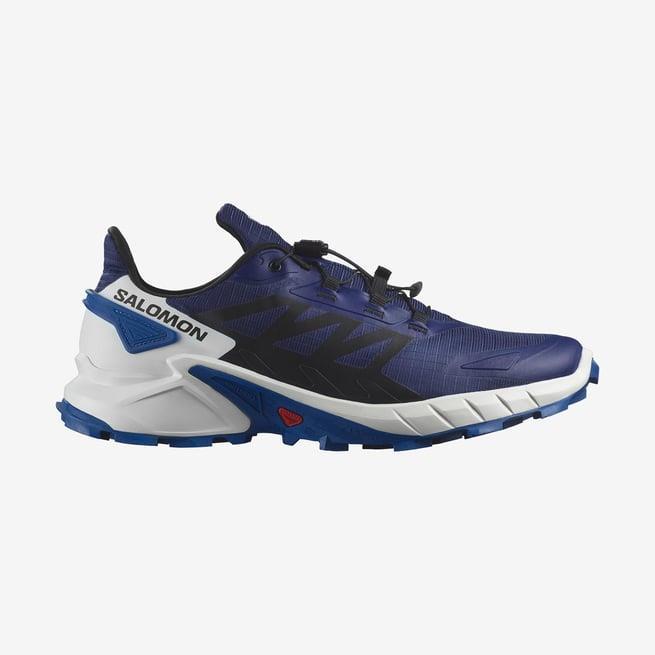 Salomon 473157 Supercross 4 Blue Print/Black/Lapis Blue Erkek Outdoor Ayakkabı
