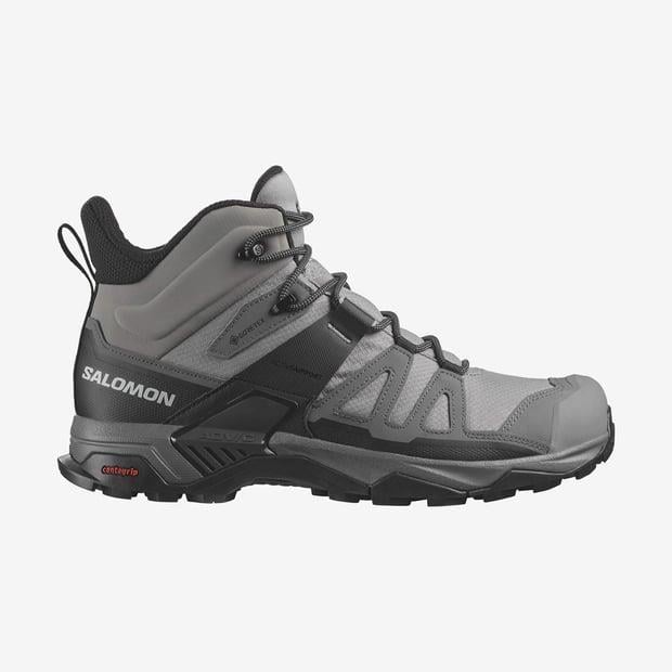 Salomon 474542 X Ultra 4 Mid GTX Sharksin/Quiet Shade/Black Erkek Outdoor Bot