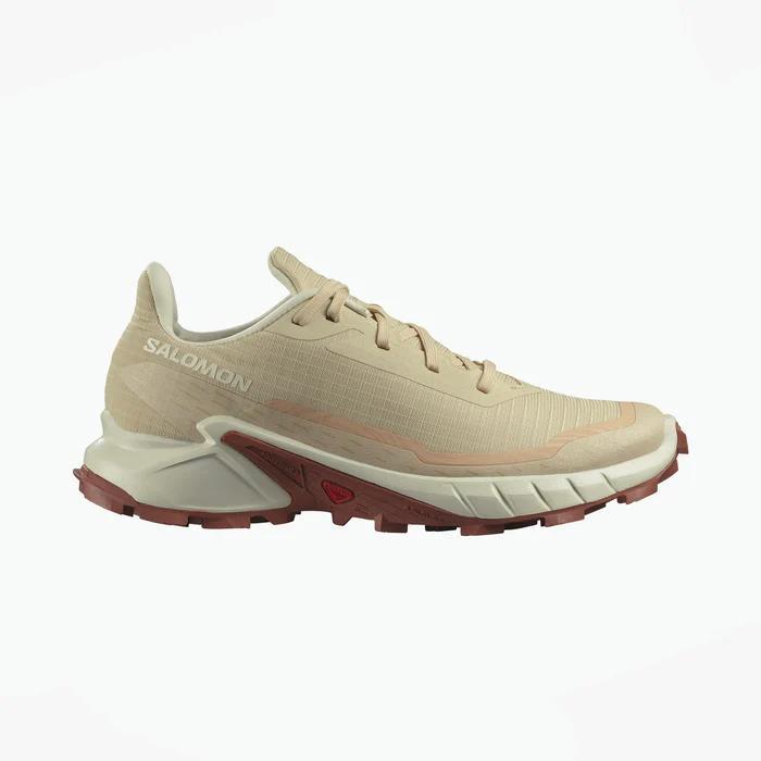 Salomon 474602 Alphacross 5 W Wheat/Vanilla Ice/Argon Kadın Outdoor Ayakkabı