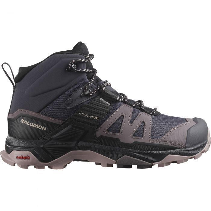 Salomon 476855 X Ultra 4 Mid GTX W Nine Iron/Shark/Cloud Gray Kadın Outdoor Ayakkabı