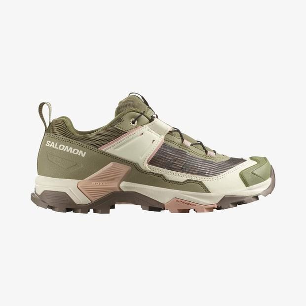Salomon 477980 X Ultra 5 W Aloe/Shortbread/Mahogany Rose Kadın Outdoor Ayakkabı