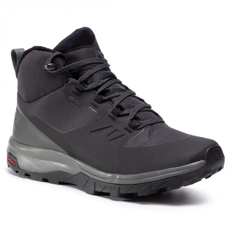 Salomon OUTsnap CSWP 411100 Black/Urban Chic Black Outdoor Erkek Bot