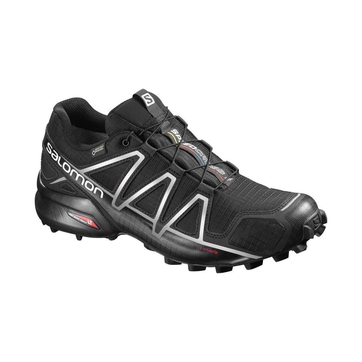Salomon Speedcross 4 Gtx 383181 Black/Black/Silver Metallic Erkek Outdoor Ayakkabı