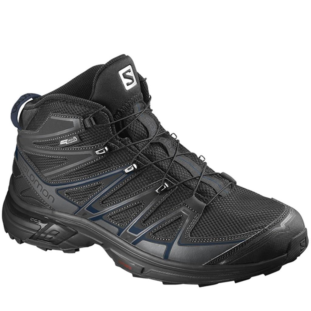 Salomon X Chase Mid Cs Wp Black/Blue Depth Erkek Outdoor Bot