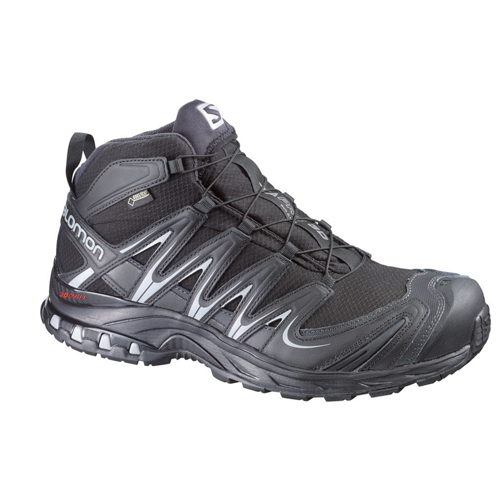 Salomon Xa Pro Mid Gtx Black/Asphalt Erkek Outdoor Bot