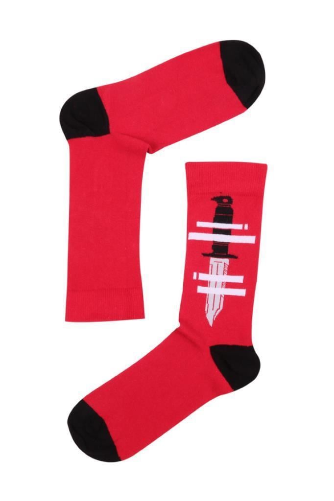 Socks Company Kırmızı Dagge Erkek Çorap