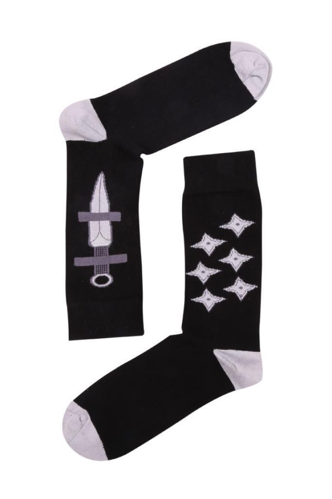 Socks Copmpany Siyah-Hançerli Erkek Çorap