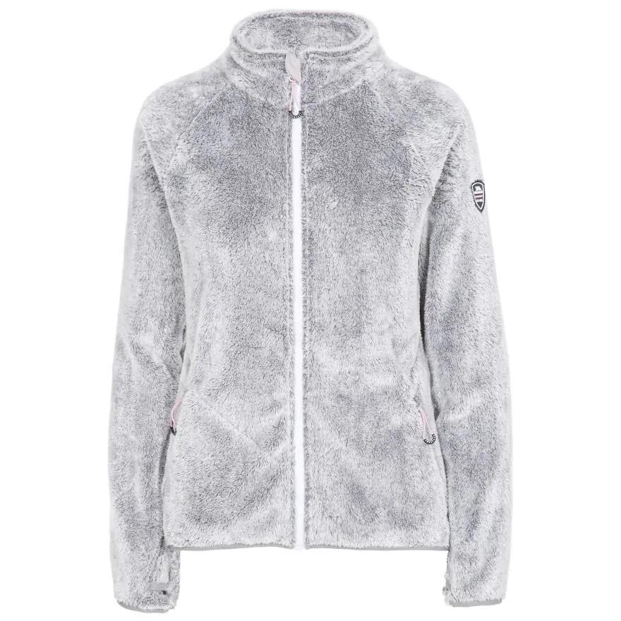 Trespass FAFLFLTR0028 Tellltale Female Fleece AT300 Silver Gray Kadın Polar