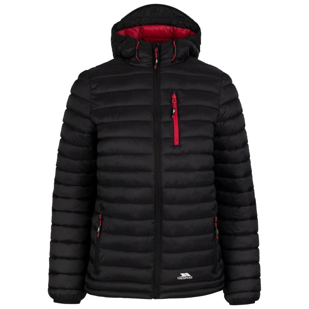 Trespass FAJKCATR0030 LENKA - FEMALE CASUAL JACKET Black Noir Kadın Outdoor Ceket
