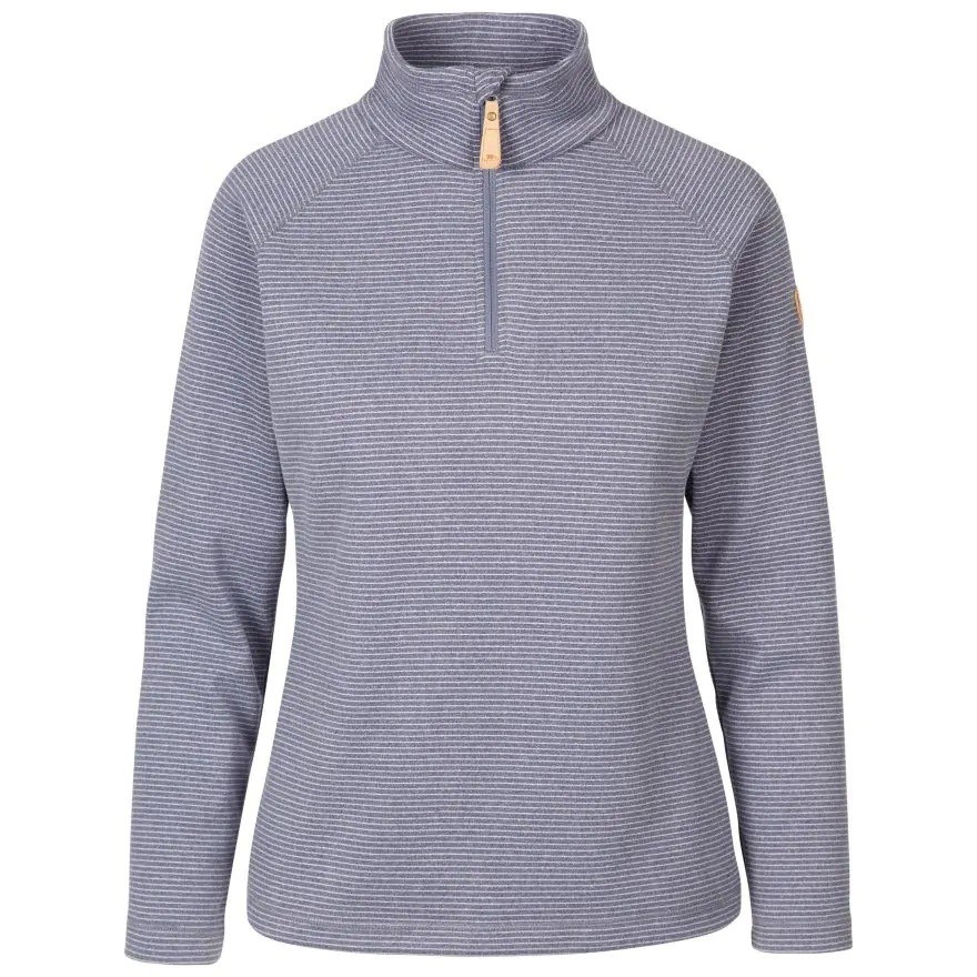 Trespass FATOLSTR0032 Olga Female Casual Top Denim Blue Marl Kadın Polar