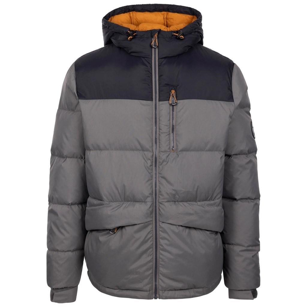 Trespass MAJKDOTR0019 Erris Male Down JKT Stormy Grey Erkek Outdoor Ceket