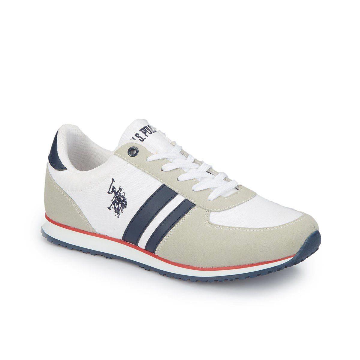 U.S.Polo 1002248390 Plus Beyaz Erkek Spor Ayakkabı