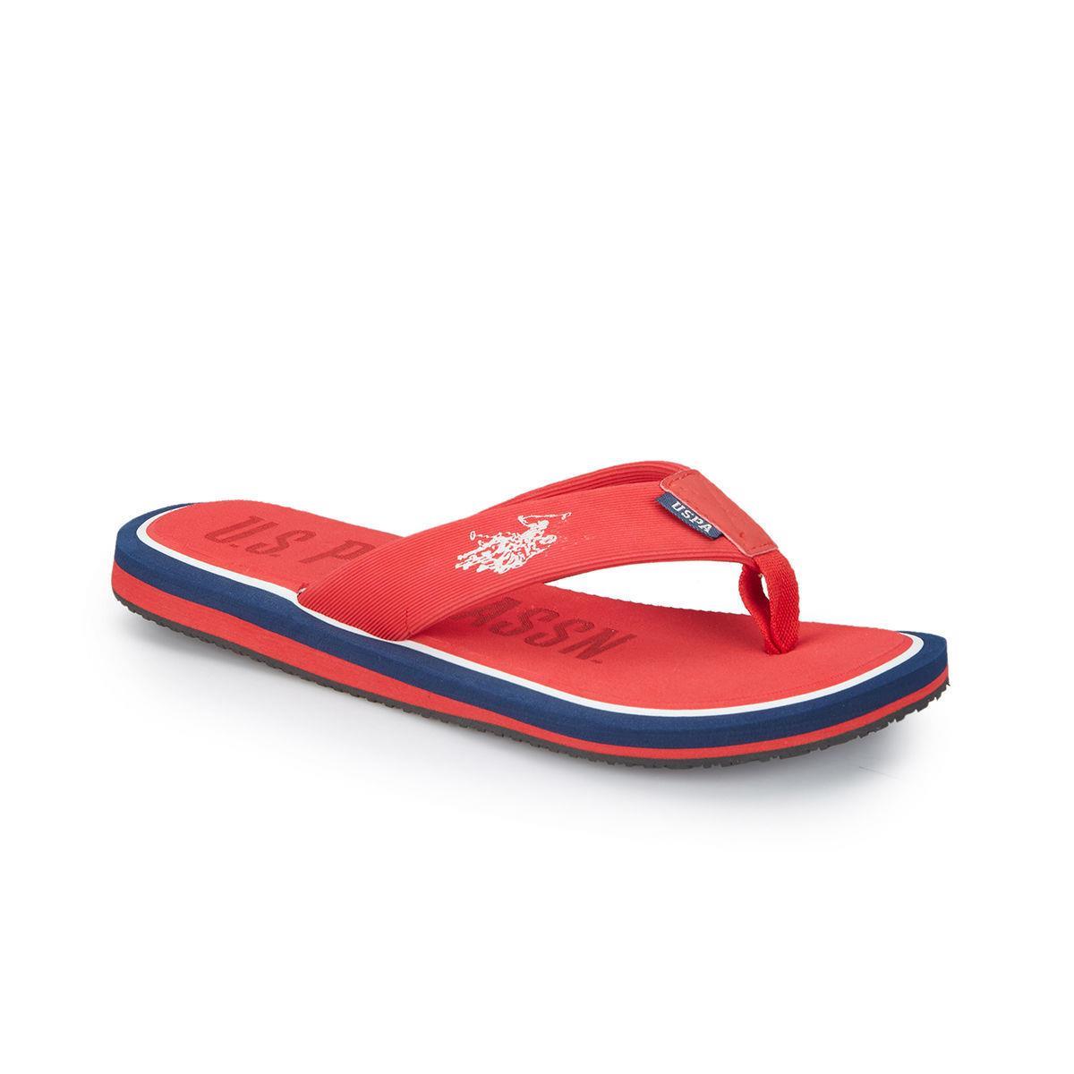 U.S.Polo Vitus100250330 Red(Kırmızı) Erkek Parmak Arası Terlik