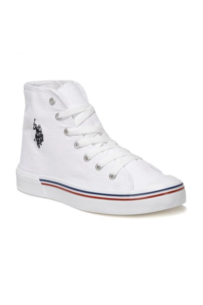 U.S. Polo Assn. 101341038 Penelope High 3 FX White Kadın Sneaker