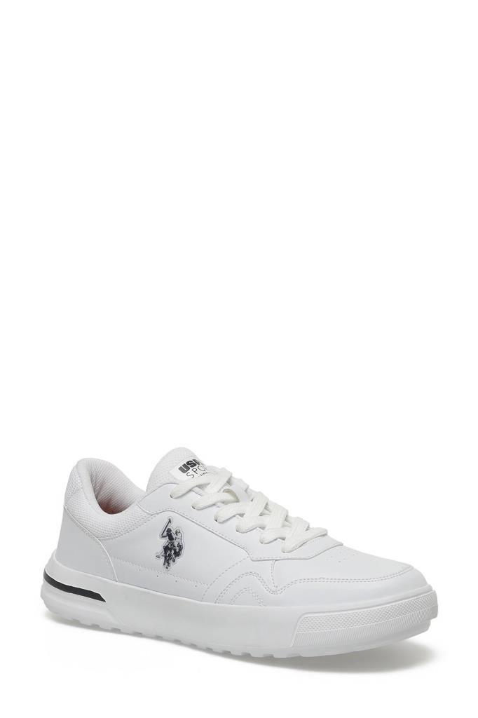 U.S. Polo Assn. 101502205 Sampo 4FX White/Navy Erkek Sneaker