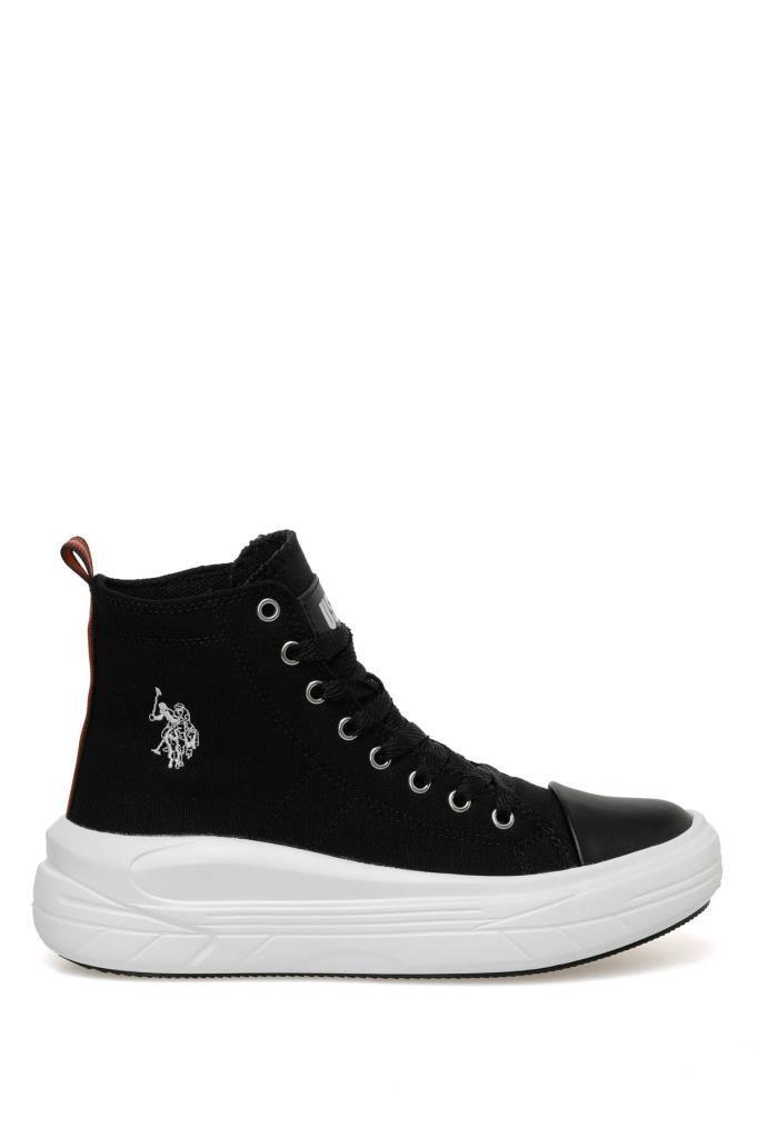 U.S. Polo Assn. 101299086 Clementine Tex 3FX Black Kadın Sneaker