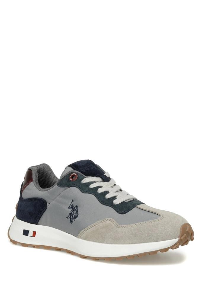 U.S.Polo Assn. Cooper Multı 3FX 101340147 Grey Erkek Spor Ayakkabı