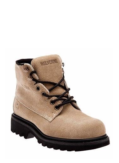 Wolverine Badlands 6 Taupe Nubuk Kadın Bot