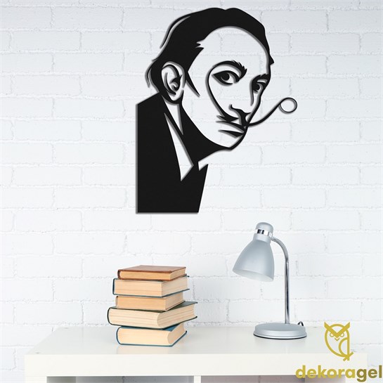 Salvador Dalí Metal Duvar Dekoru