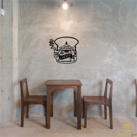 Coffee First-Boş Metal Duvar Dekoru