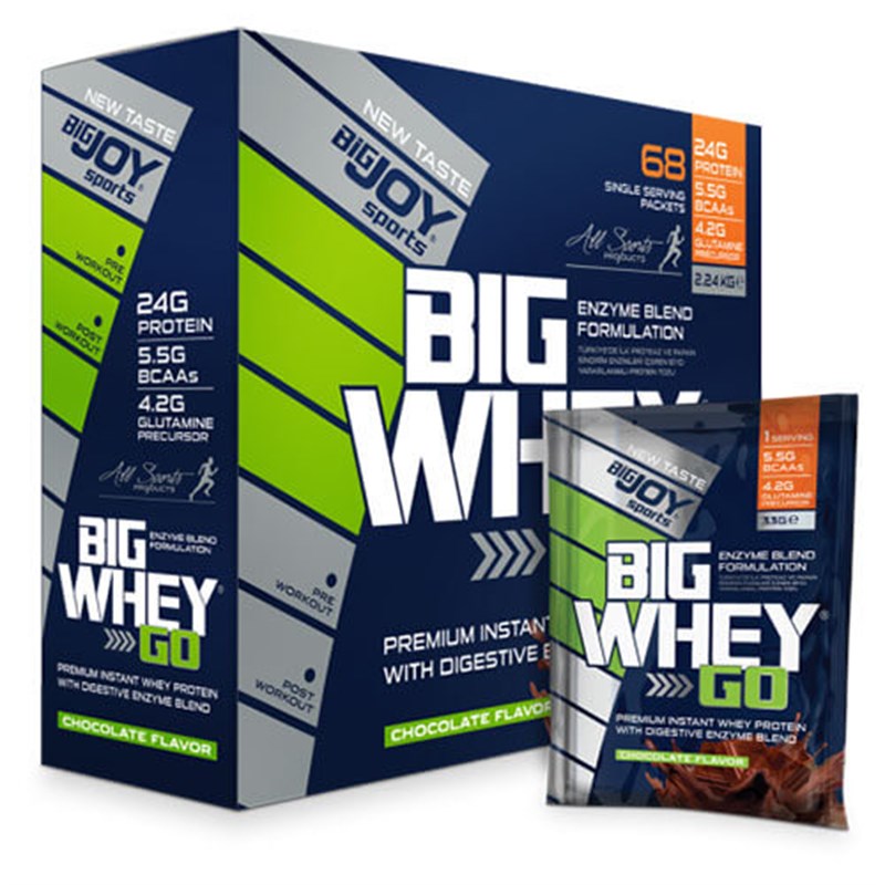 BigJoy BigWhey Go Protein Tozu 68 Servis SaşeBigwheygo