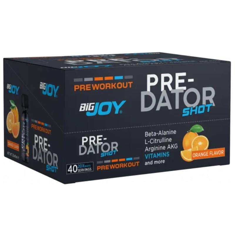 Bigjoy Sports Predator Shot 60 ml x 20Pre-Workout