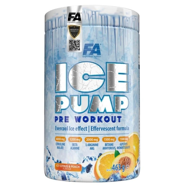 Fa Nutrition Ice Pump Pre Workout 463gr ŞeftaliPre-Workout